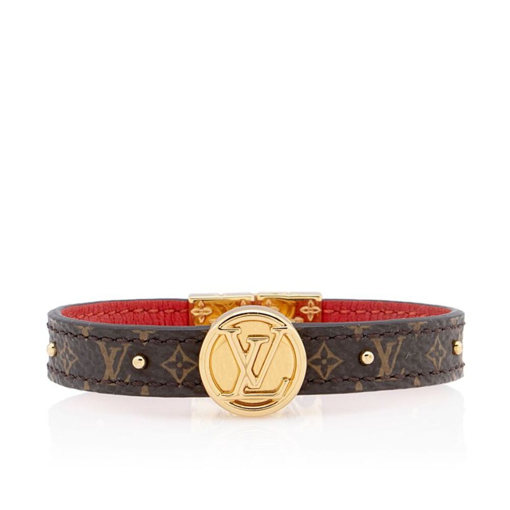 Louis Vuitton Mini Monogram Canvas LV Circle Reversible Bracelet